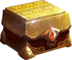 Treasure Chest - Transparent Layer PNG - gold coins