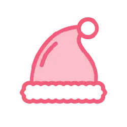 Santa Hat - holiday - Curated PNG