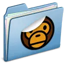Monkey Folder - monkey - No Background PNG