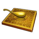 Golden Spoon - gold - No Watermark PNG