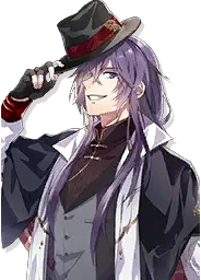Purple-haired Man - High Resolution PNG