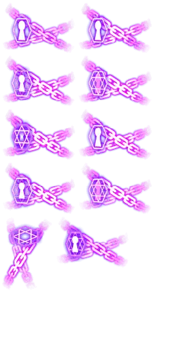Purple Chain Pattern - graphic design - Lossless PNG