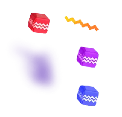 Colorful Cubes - cube - High Resolution PNG
