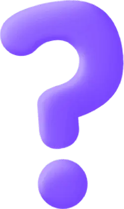 Question Mark - purple - Transparent Background PNG