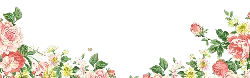 Floral Pattern - pink - black background - No Watermark PNG