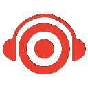 Red Headphones Logo - logo - PNG