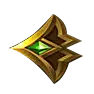 Gold Emblem - High Download Count PNG
