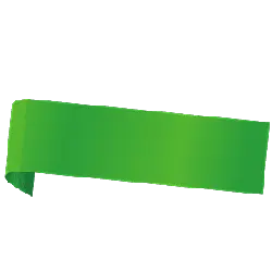 Green Banner - logo - Free PNG