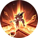 Fire Spirit Knight - hero - High Resolution PNG