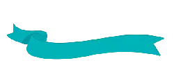 Blue Green Ribbon - graphic - High Resolution PNG