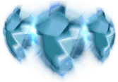 Blue Crystal - transparent - blue - Free PNG