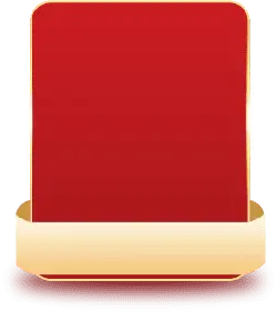 Red Rectangle Frame - blank - Transparent Layer PNG
