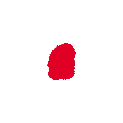 Red Circle Object - blurry - No Background PNG
