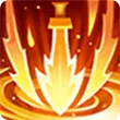 Flaming Sword - sword - flame - Transparent Layer PNG