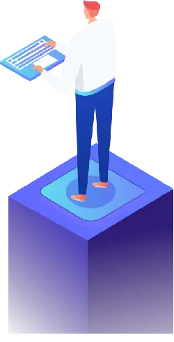 Man on Cube - future - Free Download PNG