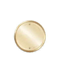 Gold Medal - gold - Highly Rated PNG