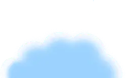 Cloud - blue - Fast Download PNG
