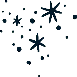 Blue Snowflake Pattern - minimalist - No Watermark PNG