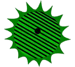 Serrated Gear - machinery - High Resolution PNG
