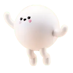 Snowman - cartoon - cute - PNG