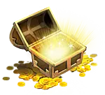 Treasure Chest - open - Free for Commercial Use PNG
