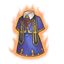 Flame Robe - magic - High Resolution PNG