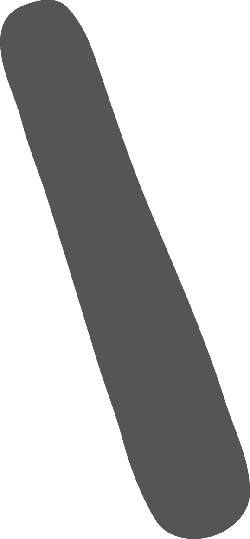 Gray Long Bar Object - shape - Lossless PNG