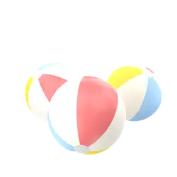 Beach Ball - plastic - toy - Free PNG