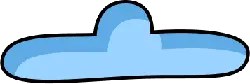 Blue Cloud - graphic - PNG Images