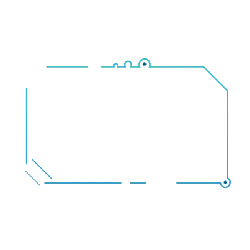 Blue Circuit Board - Free Download PNG