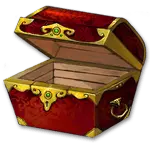 Treasure Chest - decorative - metal - No Watermark PNG