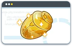 Golden Shell - treasure - Free Download PNG