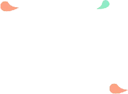 Colorful Droplets - shape - High Resolution PNG