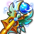 Blue Gem Staff - mysterious - High Resolution PNG
