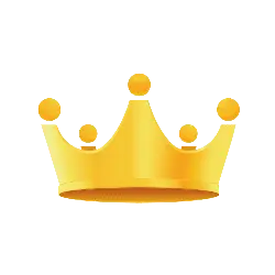 Golden Crown - authority - noble - Transparent Layer PNG