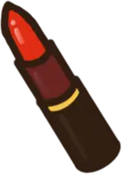 Lipstick - red - No Background PNG