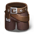 Brown Belted Shorts - role-playing - PNG