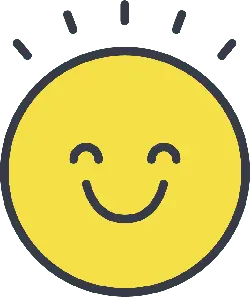 Smiling Sun - happiness - sun - Transparent Layer PNG