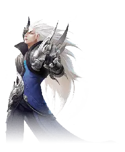 White Hair Swordsman - weapon - white hair - No Watermark PNG