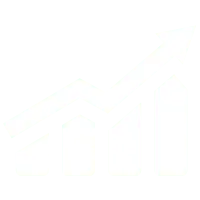 Ascending Arrow Bar Chart - PNG Images