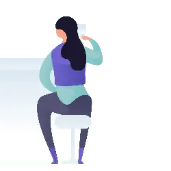 Woman Holding a Glass - simple - Lossless PNG