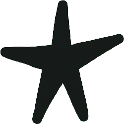 Starfish - marine life - Transparent Layer PNG
