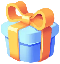 PNG Images - orange - Gift Box