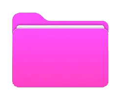 Pink Folder - tool - PNG