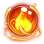 Fireball - magic - fire - PNG