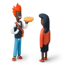 Pizza Man - happiness - Free PNG