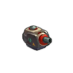 Futuristic Weapon - technology - red - PNG