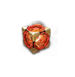 Fire Red Cube - red - Lossless PNG
