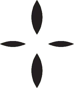Cross Petal Pattern - geometric - No Watermark PNG