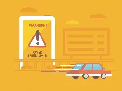 Over Speed Limit Warning - phone - PNG Images